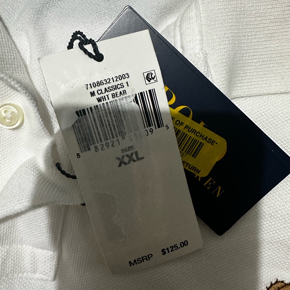 NWT Polo by Ralph Lauren Polo Bear Mesh Short-Sleeve Polo Shirt - Picture 9 of 9